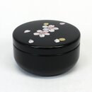 Matchadose Maki-E Kirschbl&uuml;te, schwarz, handbemalt,...