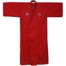 Bestickter Kimono "Zen" rot