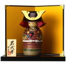 Kokeshi "Samurai", japanisches Set mit...