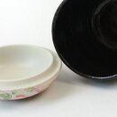 Deckeldose Tenmoku-Yuzen rosa, Chawanmushi-Gef&auml;&szlig;