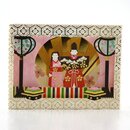 Gru&szlig;karte Hinamatsuri (Pop-up-Karte)