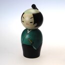 Kokeshi "Samurai", japanische Holzpuppe im...