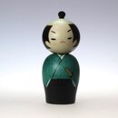 Kokeshi "Samurai", japanische Holzpuppe im...